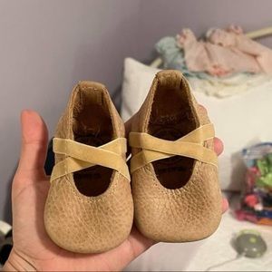 Freshly Picked Weathered Brown Ballet Slipper